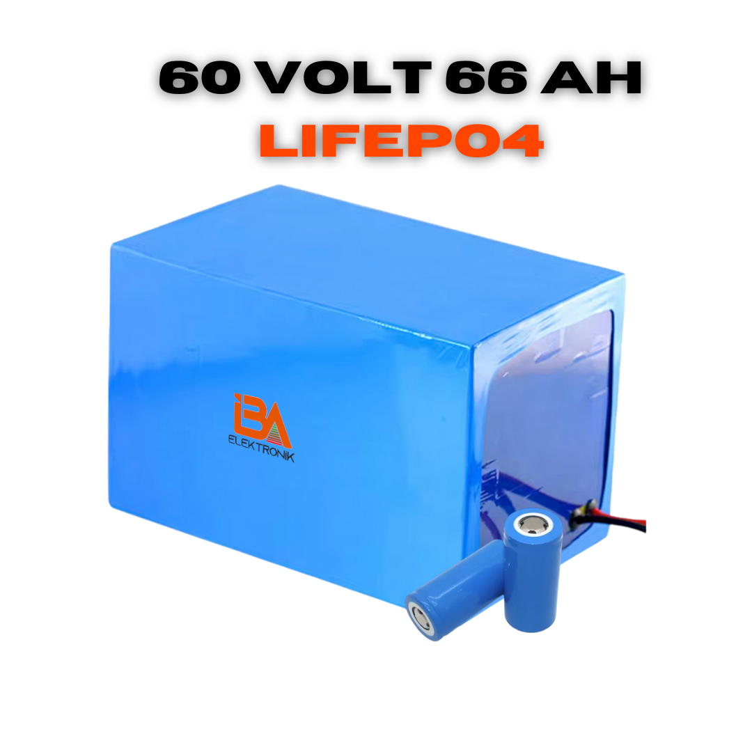 60 Volt 66 AH Lifepo4 Batarya