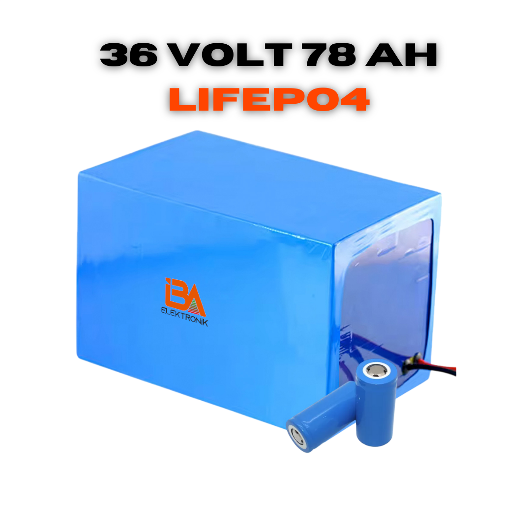 36 Volt 78 AH Lifepo4 Batarya
