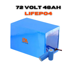 72 Volt 48 AH Lifepo4 Batarya