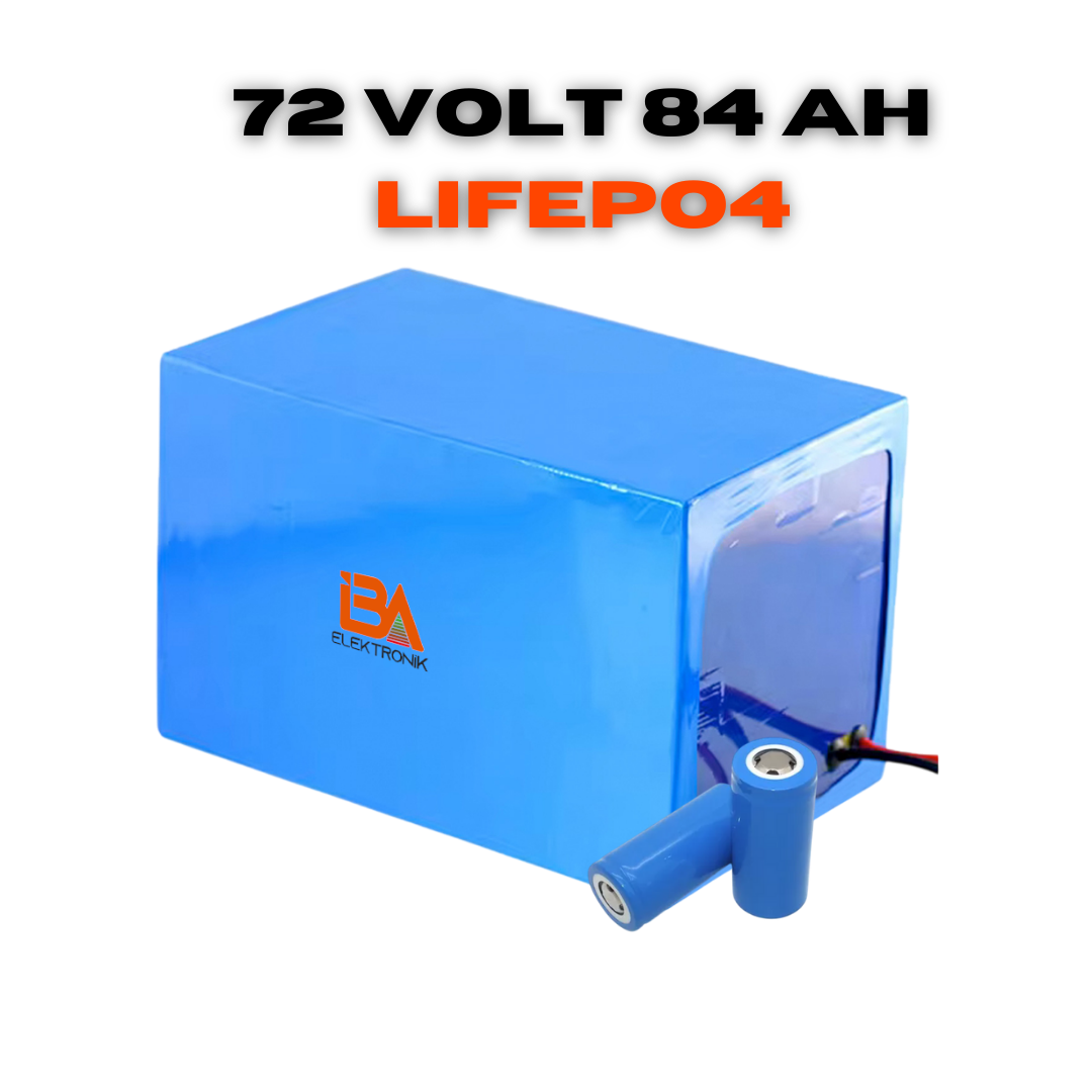 72 Volt 84 AH Lifepo4 Batarya